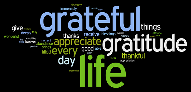 An Attitude Of Gratitude