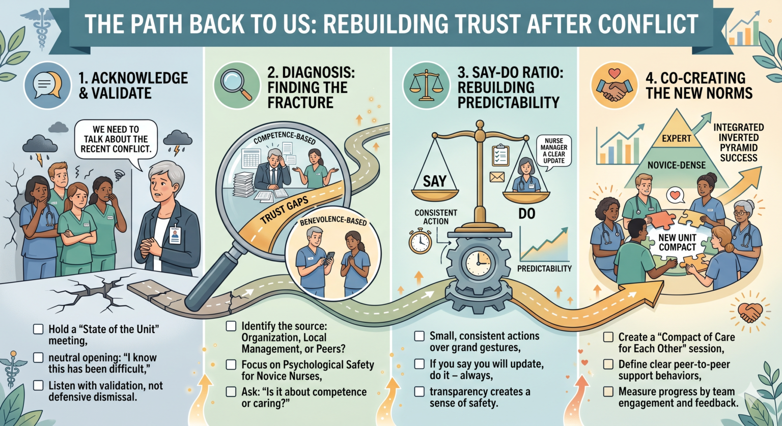 The Path Back to Us: Rebuilding Broken Trust - Emerging Nurse Leader